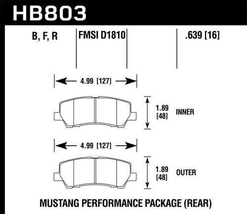 Hawk ford mustang gt - hawk,